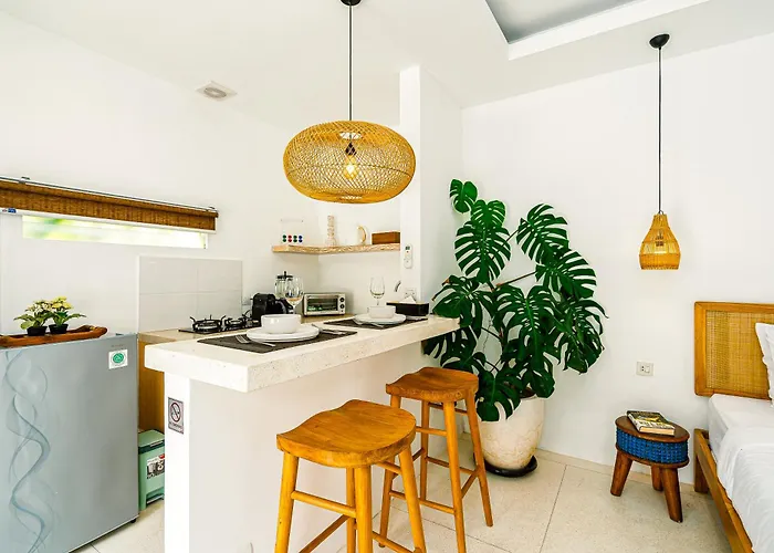 Classy 1br Sunflower With Private Pool In Canggu -bali Appartamento