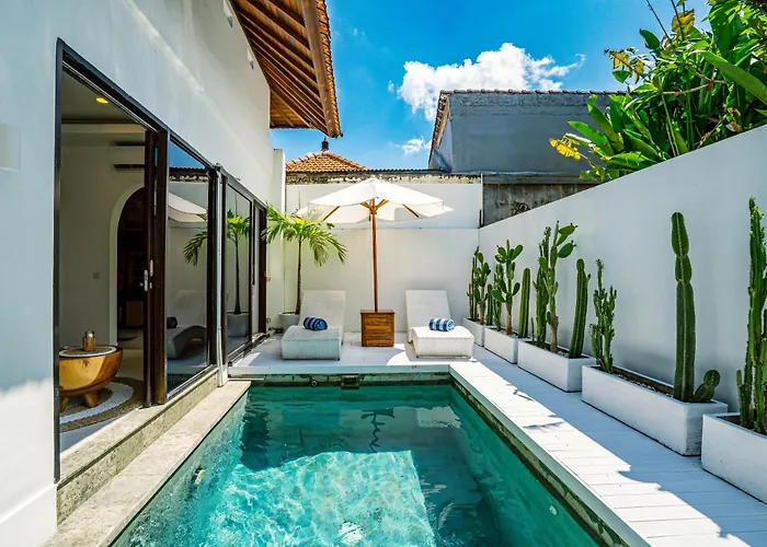 Classy 1br Sunflower With Private Pool In Canggu -bali Dalung (Bali)