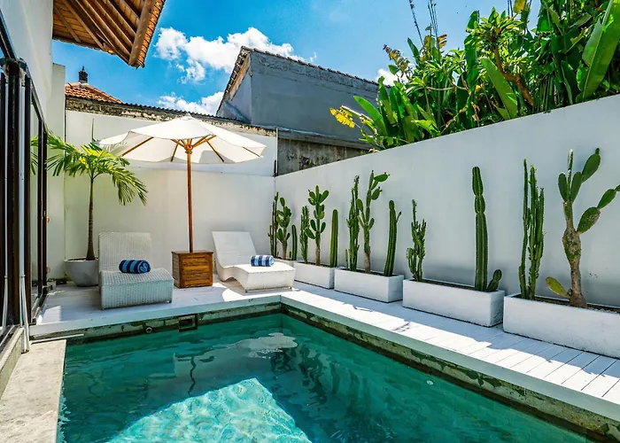 Classy 1br Sunflower With Private Pool In Canggu -bali Appartamento *